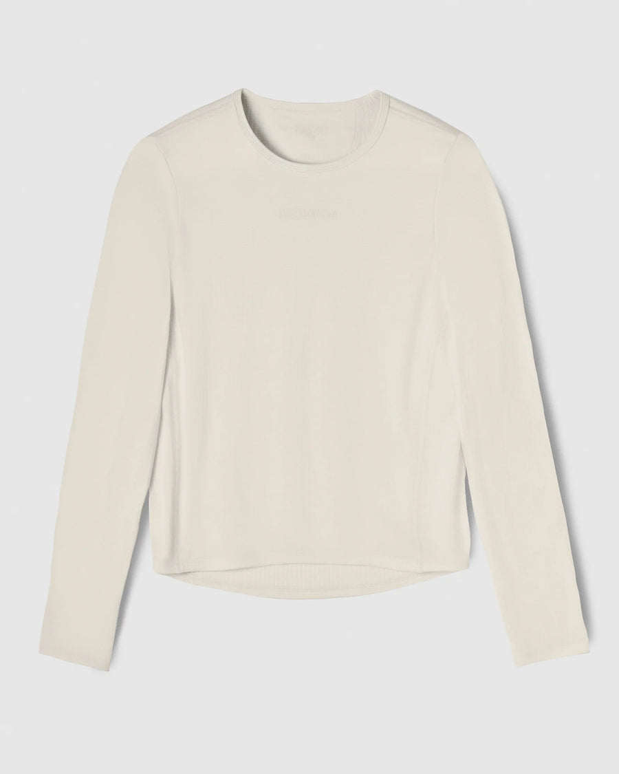 Fingercrossed Road Baselayer LS Thermal Men Radunterhemd langarm Antique Cream