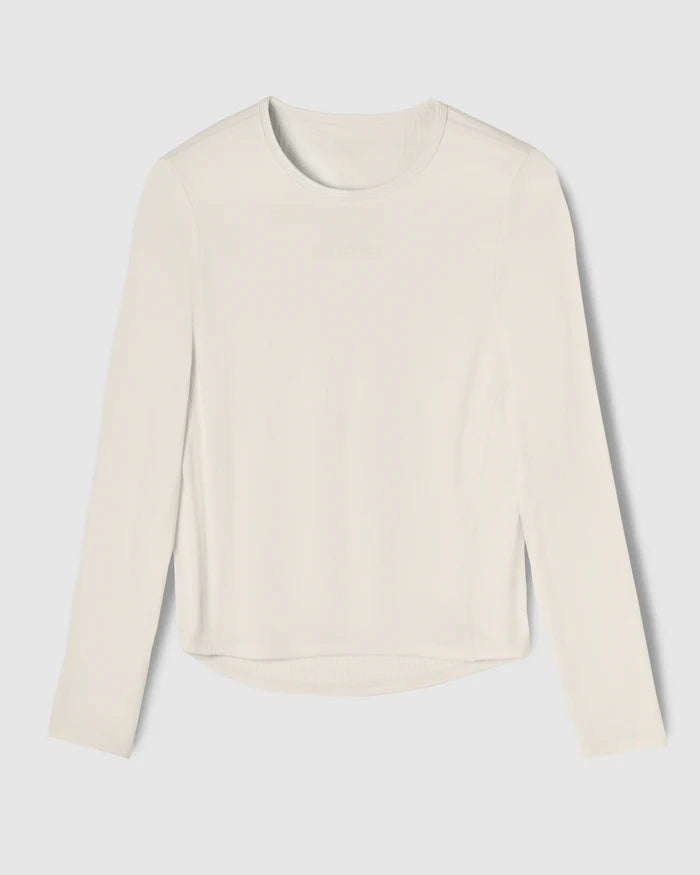 Fingercrossed Road Baselayer LS Thermal Women Radunterhemd langarm Antique Cream