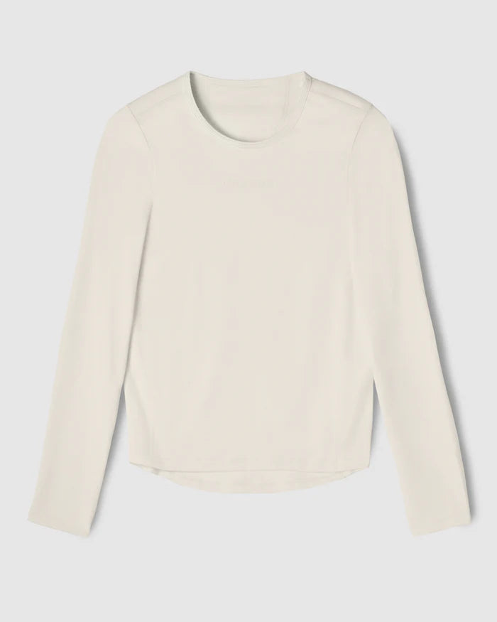 Fingercrossed Road Baselayer LS Women Radunterhemd langarm Antique Cream