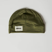 Fingerscrossed Unisex Merino Beanie Mütze Olive