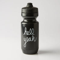 Fingercrossed Bidon 650ml Trinkflasche Hell Yeah Black