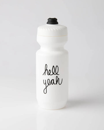 Fingercrossed Bidon 650ml Trinkflasche Hell Yeah White