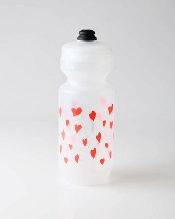 Fingercrossed Bidon 650ml Trinkflasche Red Hearts