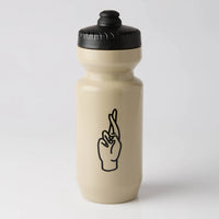 Fingercrossed Bidon 650ml Trinkflasche Sand