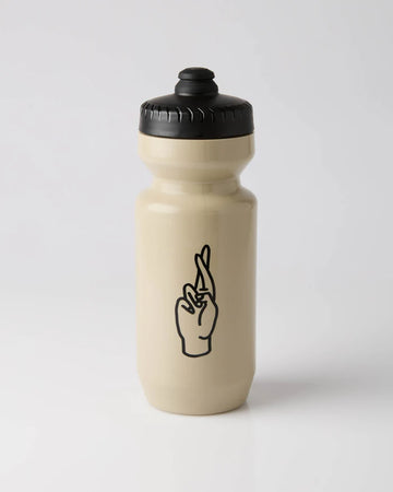 Fingercrossed Bidon 650ml Trinkflasche Sand