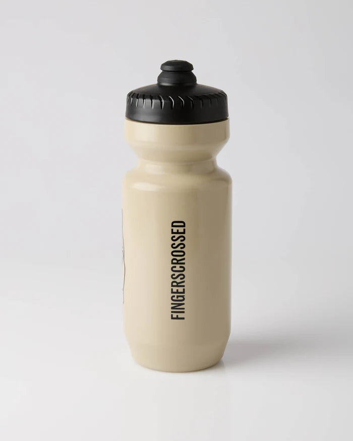 Fingercrossed Bidon 650ml Trinkflasche Sand