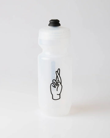 Fingercrossed Bidon 650ml Trinkflasche Transclear