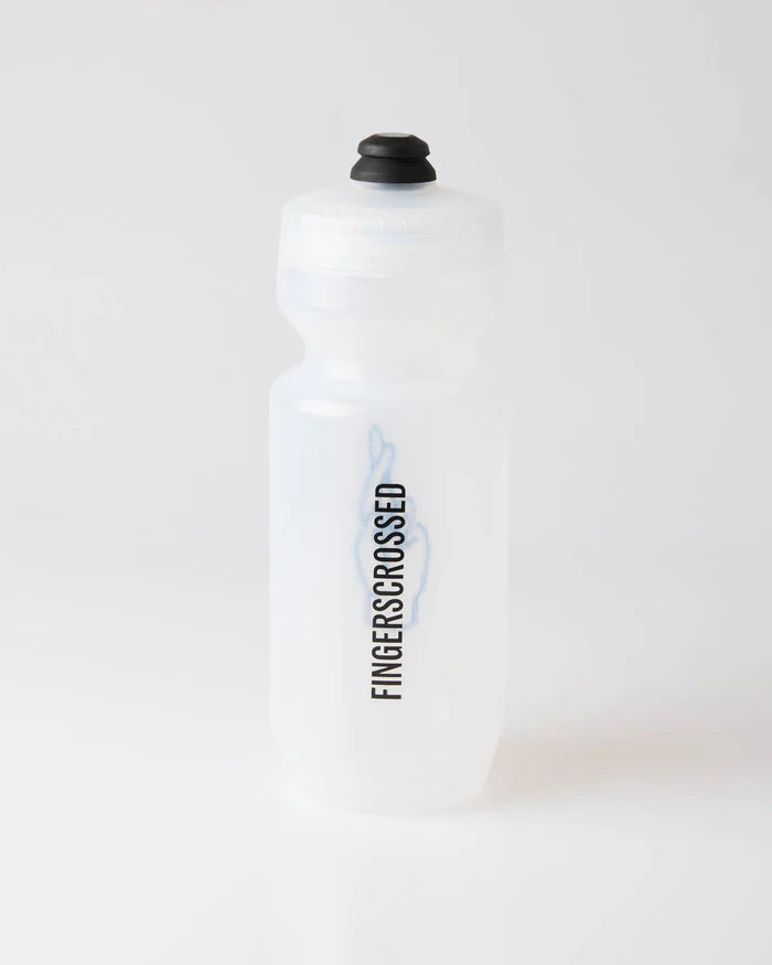 Fingercrossed Bidon 650ml Trinkflasche Transclear