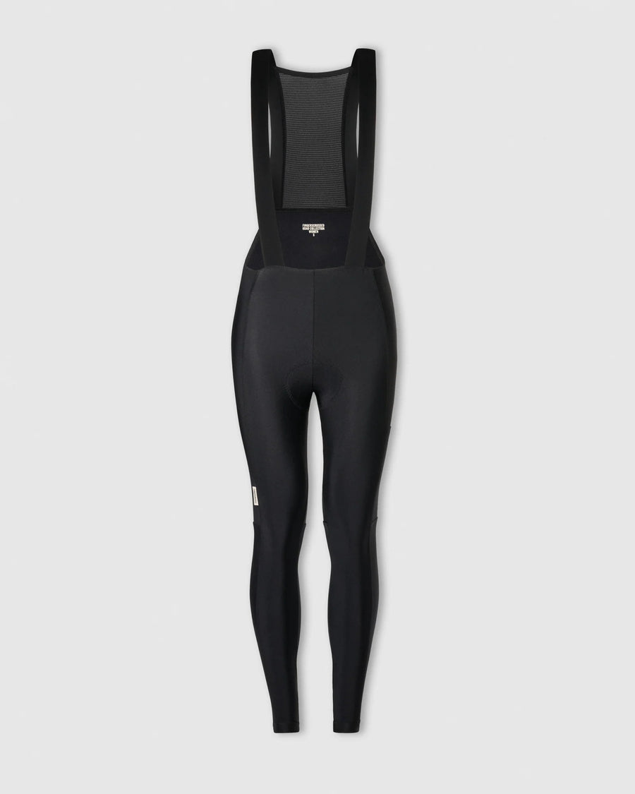Fingercrossed Road Bib Long Thermal Women Radhose Black