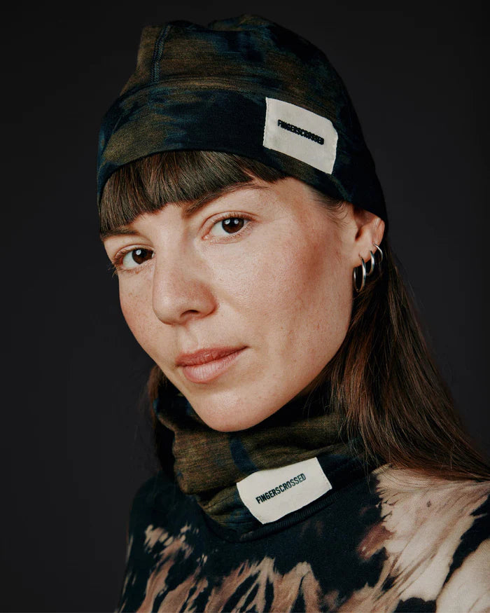 Fingerscrossed Unisex Merino Tube Schlauchschal Scarf Bleach