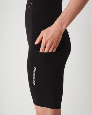 fahrradständer fingers crossed Fingercrossed Companion Bib Women Radhose Black – VELART