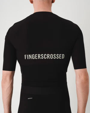 Fingercrossed Companion Jersey Men Radtrikot Black