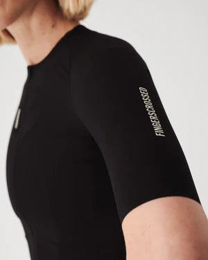 Fingercrossed Companion Jersey Women Radtrikot Black