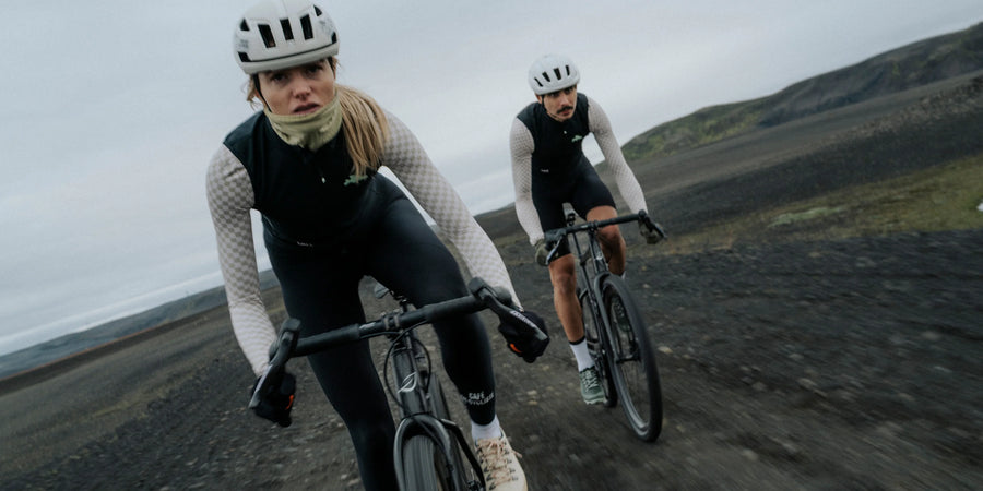 Café du Cycliste Constance Women's Midweight Jersey Radtrikot langarm Puddle