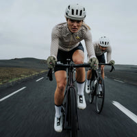 Café du Cycliste Constance Women's Midweight Jersey Radtrikot langarm Puddle