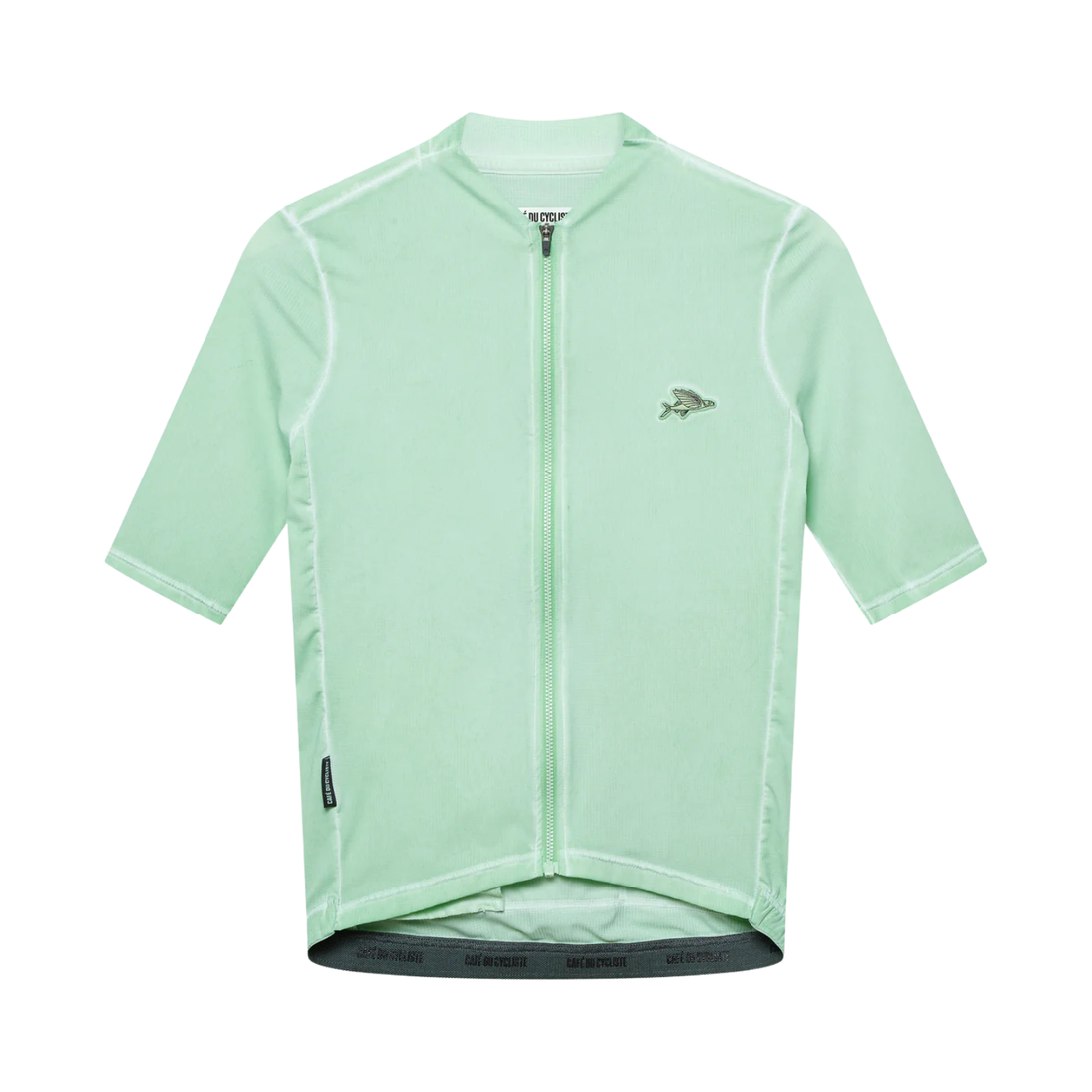Café du Cycliste Men's Superlight Jersey Laurette Radtrikot Cold Dye Jadeite