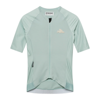 Café du Cycliste Women's Superlight Jersey Vinciane Radtrikot Jadeite