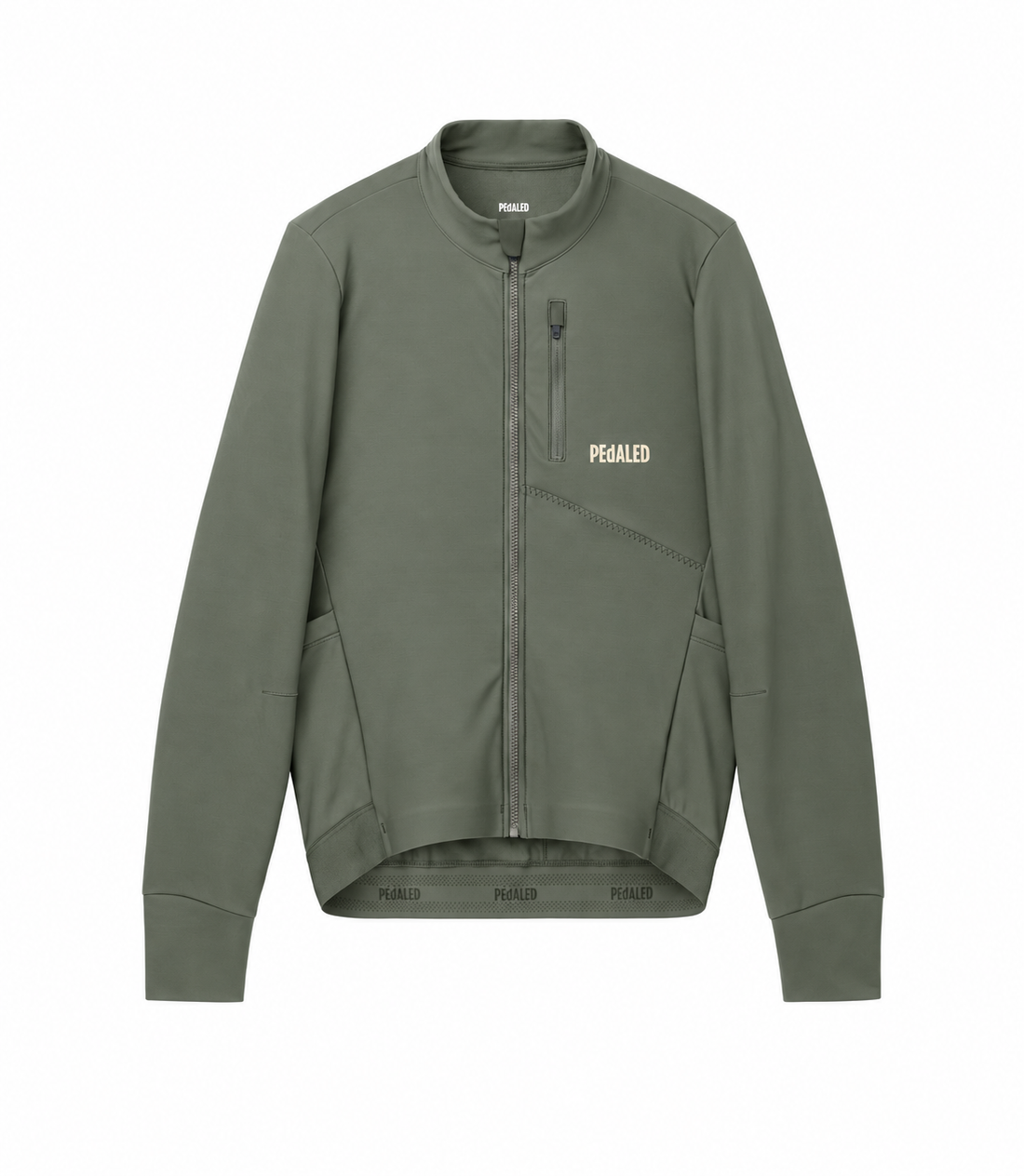 Pedaled Odyssey Long Sleeve Jersey Radtrikot langarm Charcoal Gray