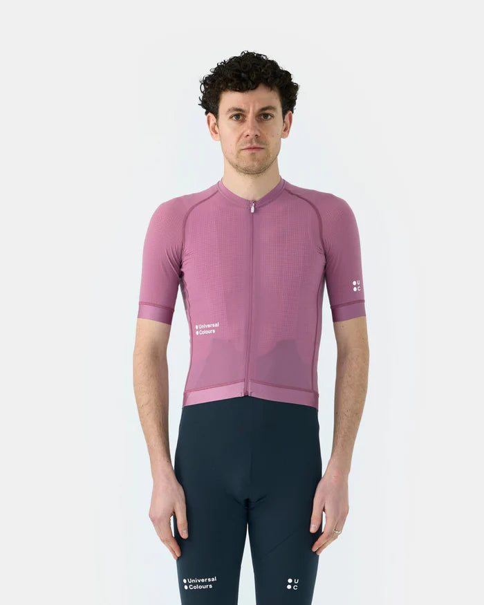 Universal Colours Chroma Men's Short Sleeve Jersey Radtrikot Dusty Lilac