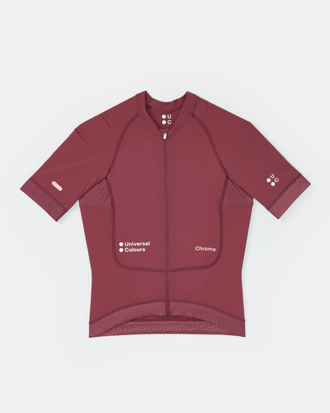 Universal Colours Chroma Women's Short Sleeve Jersey Radtrikot Jaipur Red