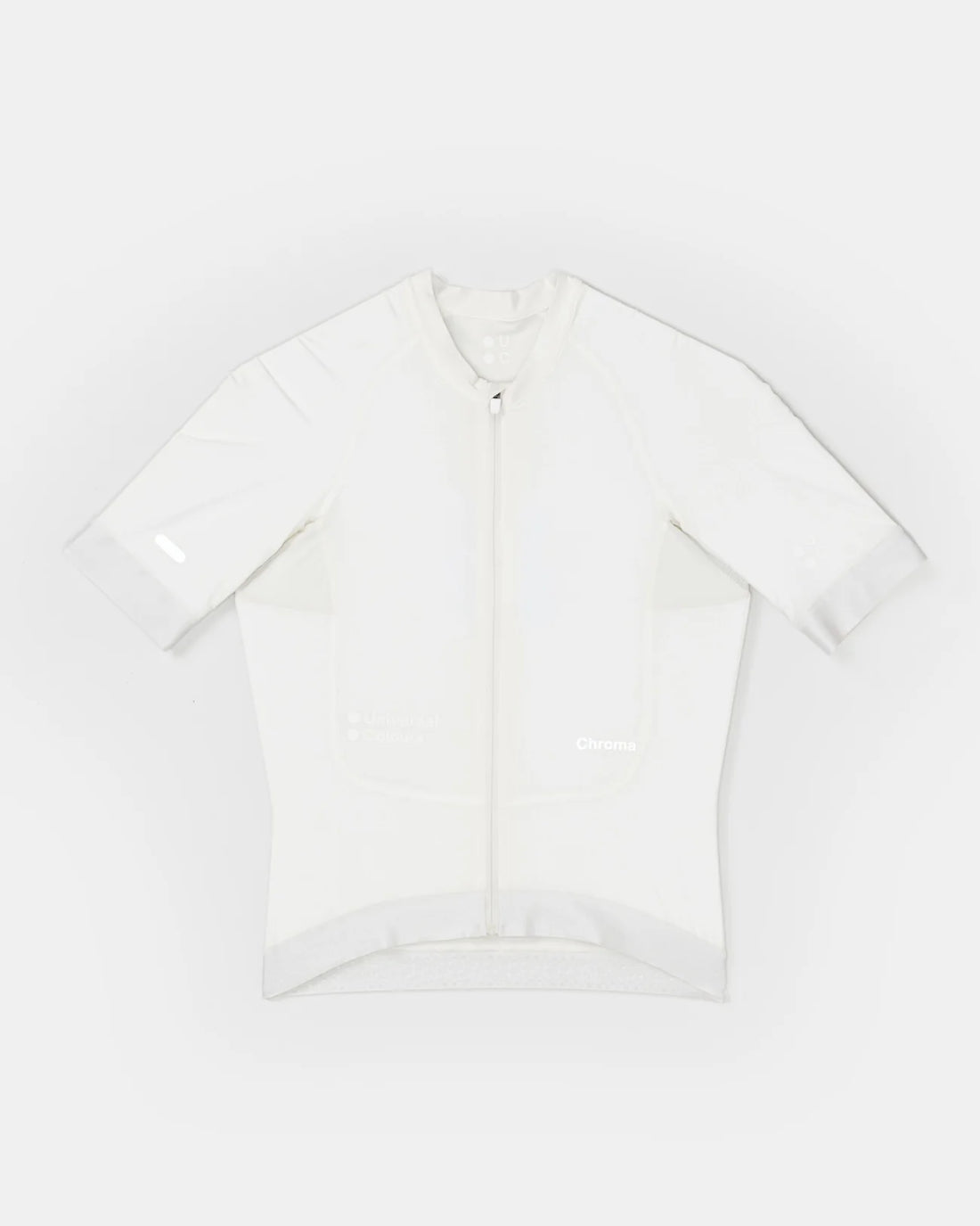 Universal Colours Chroma Women's Short Sleeve Jersey Radtrikot Off White