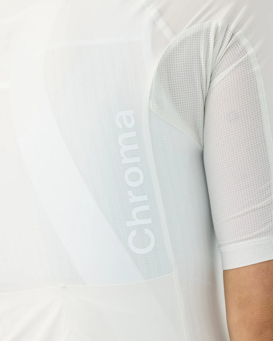 Universal Colours Chroma Women's Short Sleeve Jersey Radtrikot Off White