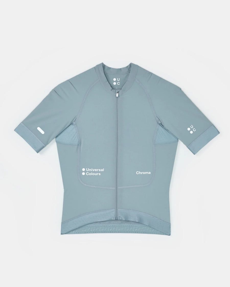Universal Colours Chroma Women's Short Sleeve Jersey Radtrikot Sky Blue