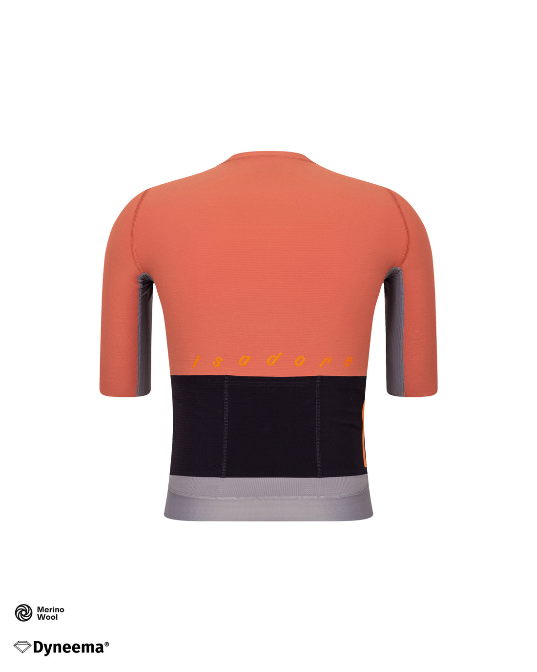 Isadore Distance Performance Wool Jersey Radtrikot Mango