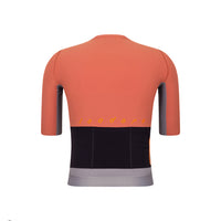 Isadore Distance Performance Wool Jersey Radtrikot Mango