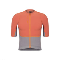 Isadore Distance Performance Wool Jersey Radtrikot Mango