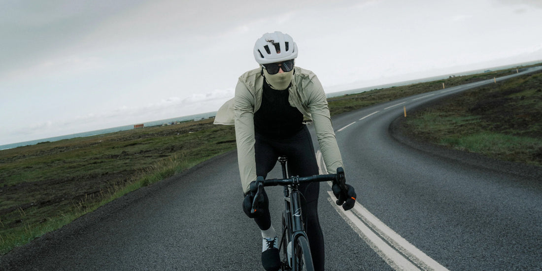 Café du Cycliste Edith Men's Cycling Windjacket Wind Fahrradjacke Puddle