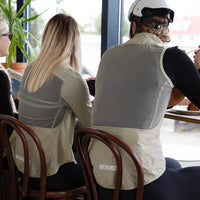 Café du Cycliste Edith Men's Cycling Gilet Windweste Puddle