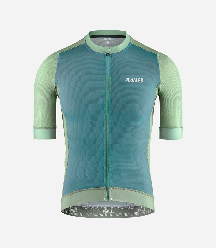 Pedaled Element Men's Jersey Radtrikot Light Green