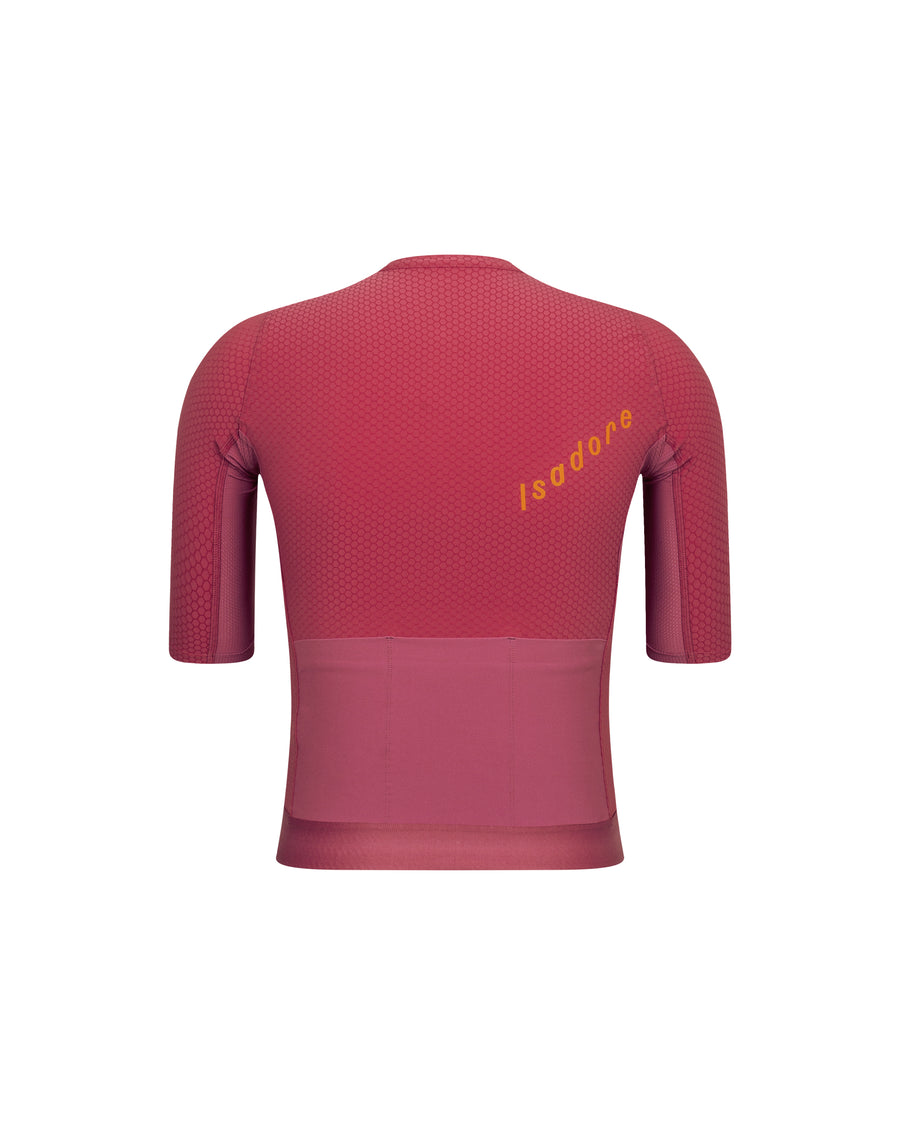 Isadore Echelon Aero Jersey Radtrikot Earth Red