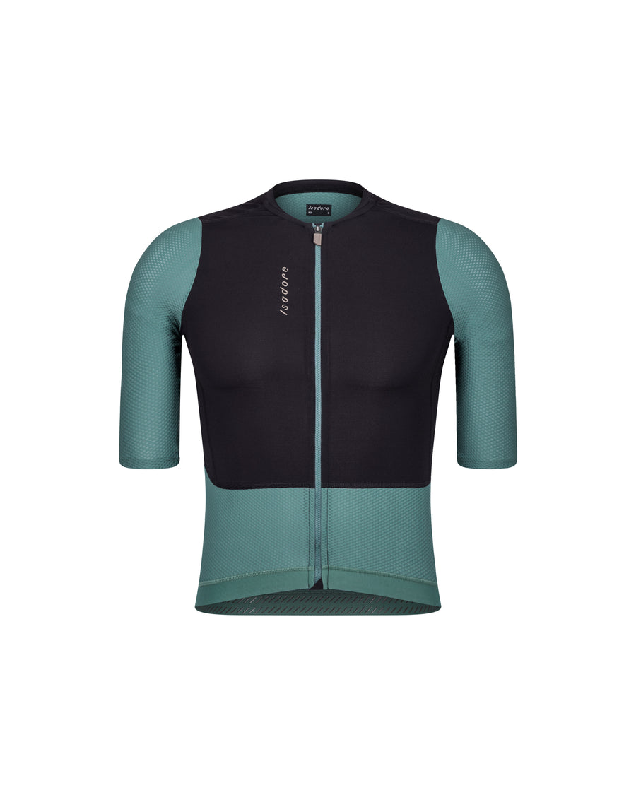 Isadore Echelon Training Jersey Radtrikot Silver Pine