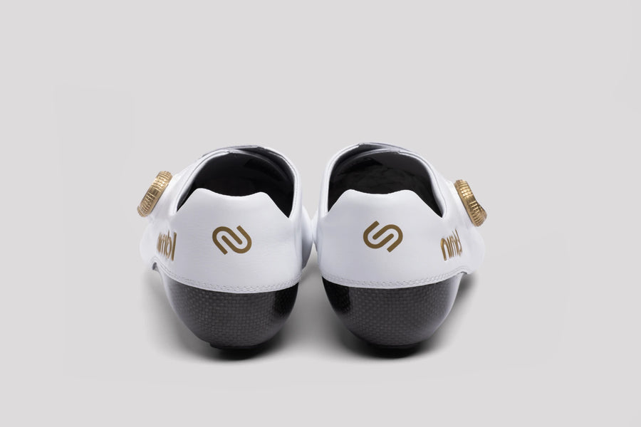 Nimbl Exceed Ultimate Glide Shoes Rennradschuhe White Gold