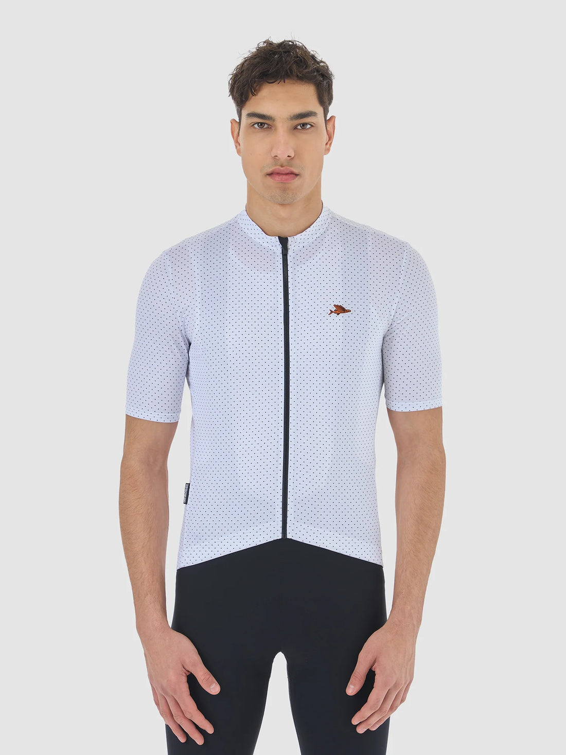 Café du Cycliste Fleurette V2 Men's Lightweight Cycling Jersey Radtrikot White