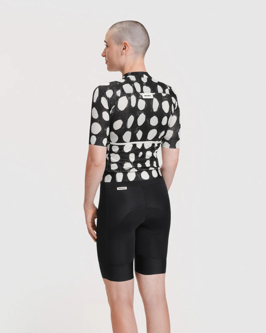 Fingercrossed Road Jersey Super Light Plus Women Radtrikot Dots