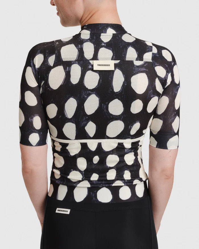 Fingercrossed Road Jersey Super Light Plus Women Radtrikot Dots