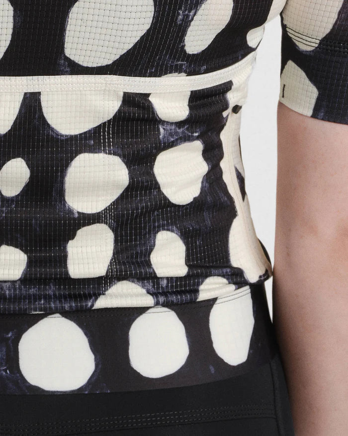 Fingercrossed Road Jersey Super Light Plus Women Radtrikot Dots