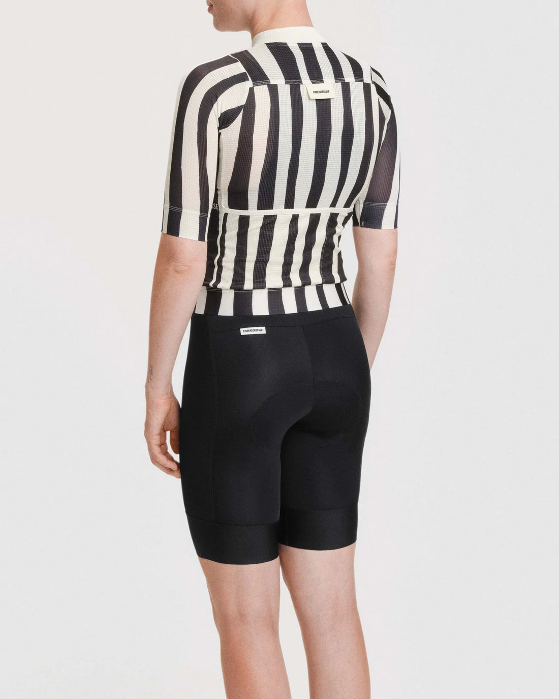 Fingercrossed Road Jersey Super Light Plus Women Radtrikot Stripes