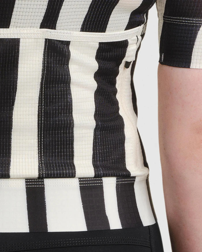 Fingercrossed Road Jersey Super Light Plus Women Radtrikot Stripes