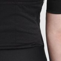 Fingercrossed Road Jersey Super Light Plus Women Radtrikot Black