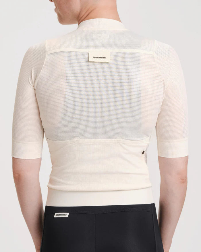 Fingercrossed Road Jersey Super Light Plus Women Radtrikot Antiques Cream