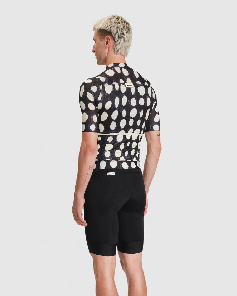 Fingercrossed Road Jersey Super Light Plus Men Radtrikot Dots