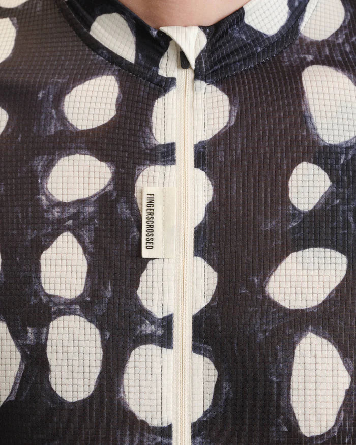 Fingercrossed Road Jersey Super Light Plus Men Radtrikot Dots