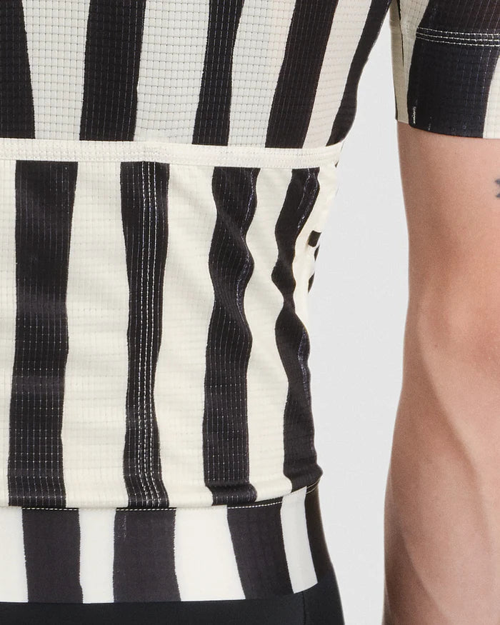 Fingercrossed Road Jersey Super Light Plus Men Radtrikot Stripes