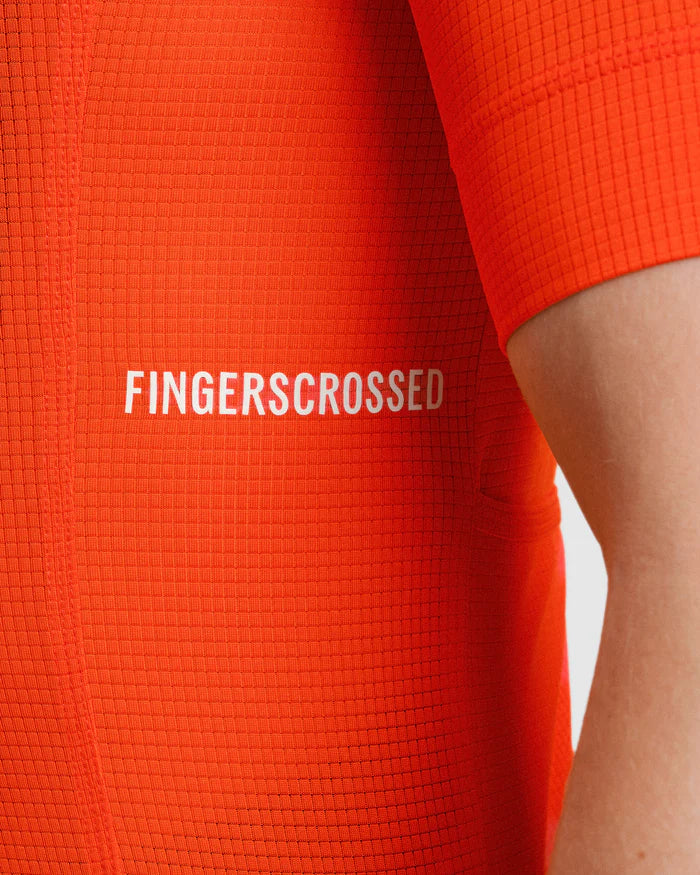 Fingercrossed Road Jersey Super Light Plus Men Radtrikot Kiss
