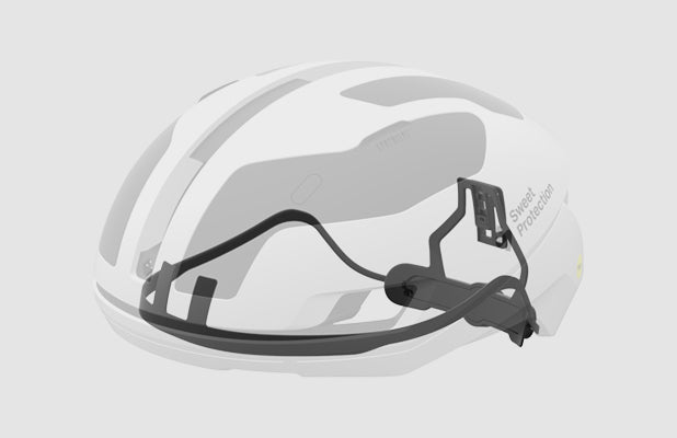 Casco per bici da strada Sweet Protection Falconer II Aero Mips Casco tutto nero Nuovo