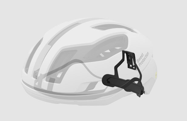 Casco per bici da strada Sweet Protection Falconer II Aero Mips Casco tutto nero Nuovo